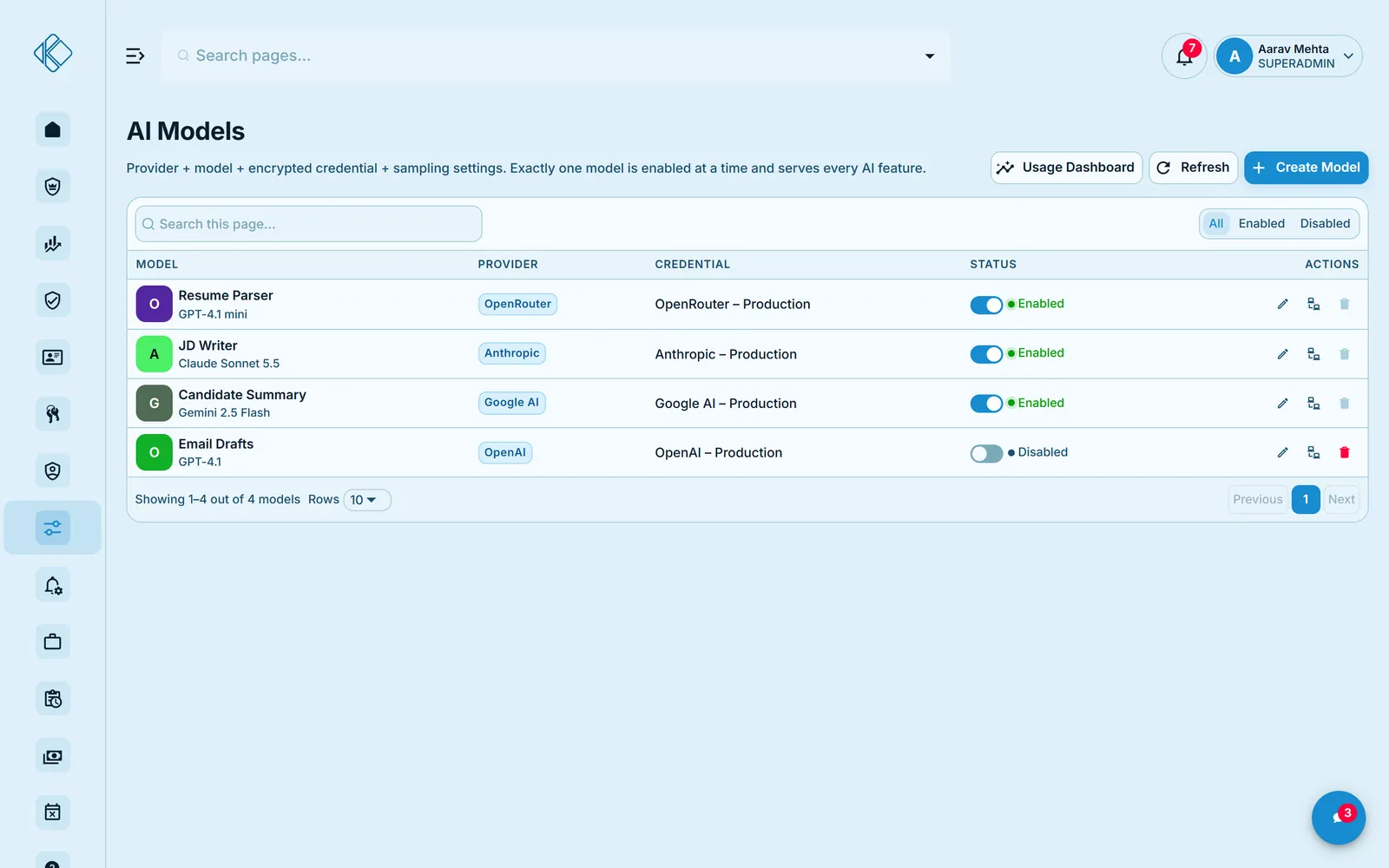KpatOne ai assistant ready screen